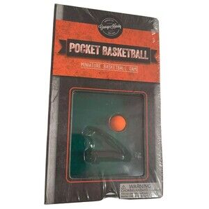 George Hardy Basketball Miniature Basketball Pocket Game Fidget Desk NEW SEALED